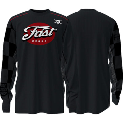 Fasthouse Sanguaro Tasker Jersey Charcoal