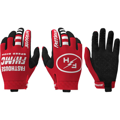 Fasthouse Speed Style Analogue Gloves Red