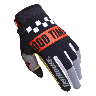Fasthouse Speed Style Domingo Gloves Gray/Black