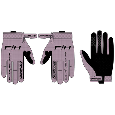 Fasthouse Women's Elrod Nitro Gloves Smoke/Lilac