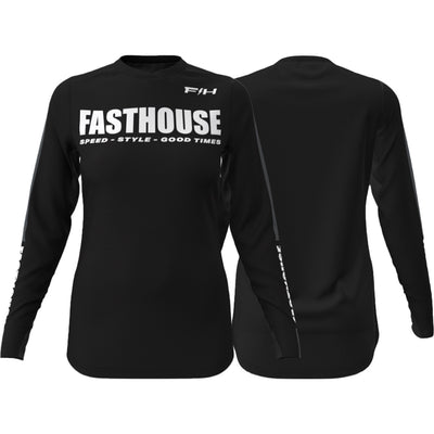 Fasthouse Women's Elrod Storm Jersey Black