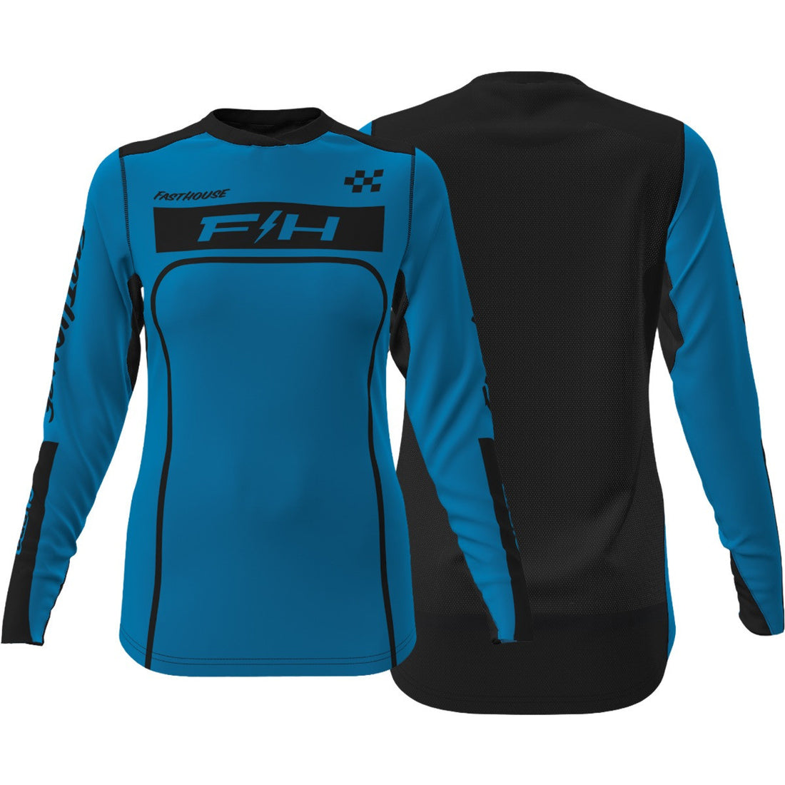 Fasthouse Women's Grindhouse Pro Apex Jersey Electric Blue