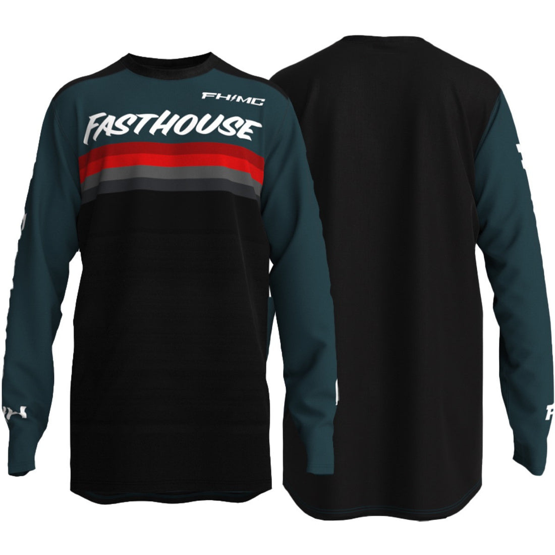 Fasthouse Youth Carbon Force Jersey Teal