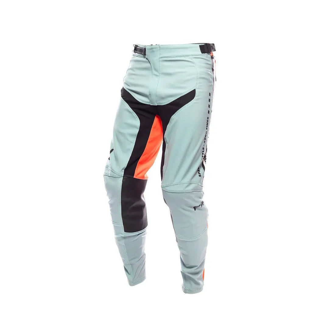 Fasthouse Youth Elrod Formula Pants Oceanic Mint/Hyper Coral