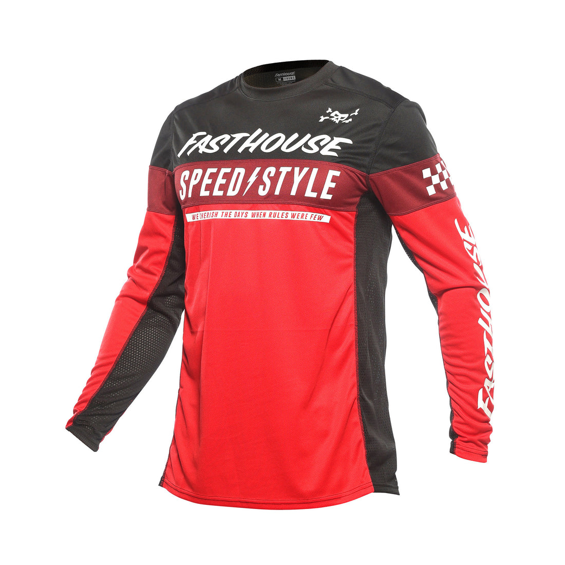 Fasthouse Youth Grindhouse Akin Jersey Red/Black