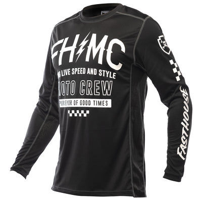 Fasthouse Youth Grindhouse Cypher Jersey Black