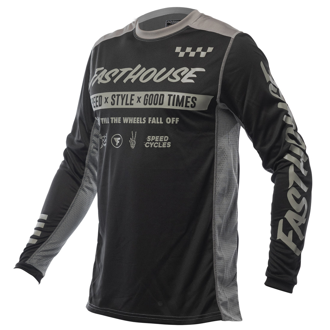 Fasthouse Youth Grindhouse Domingo Jersey Black