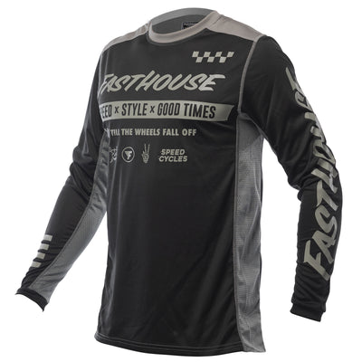 Fasthouse Youth Grindhouse Domingo Jersey Black