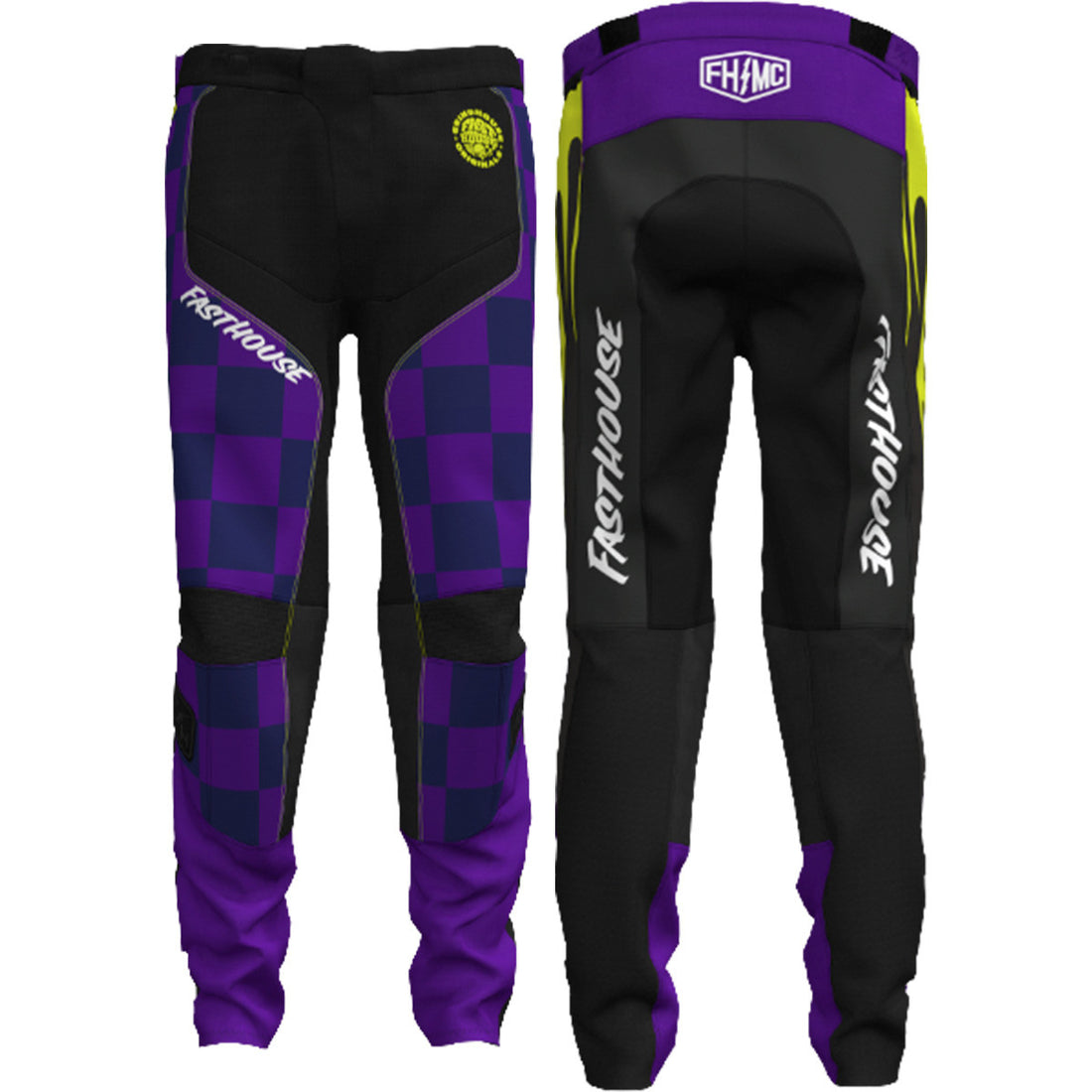 Fasthouse Youth Grindhouse Grimm Pants FH Purple/Black