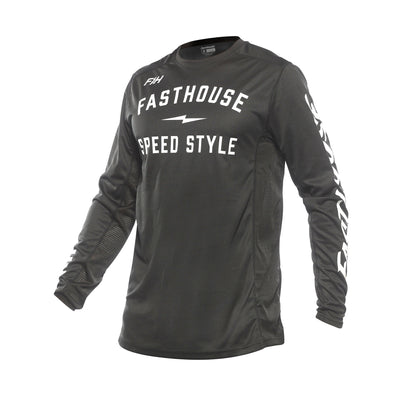 Fasthouse Youth Grindhouse Grit Jersey Black