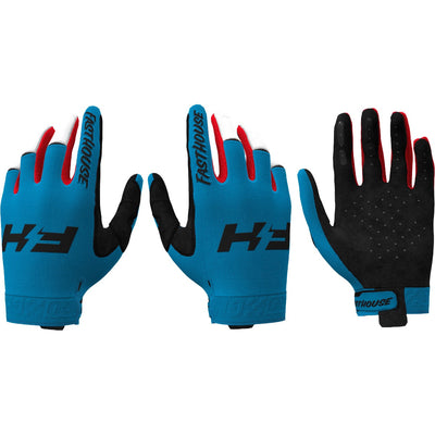 Fasthouse Youth Grindhouse Pro Apex Gloves Blue
