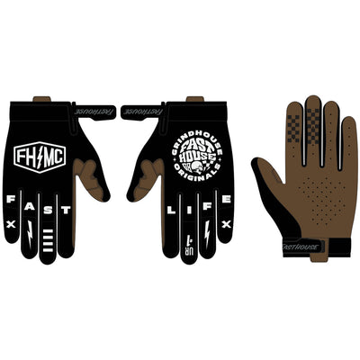 Fasthouse Youth Speed Style Atomic Gloves Black