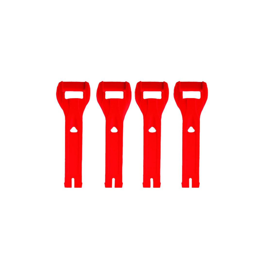 Gaerne SG10 Replacement Strap Kit (4 Pack) Red Short