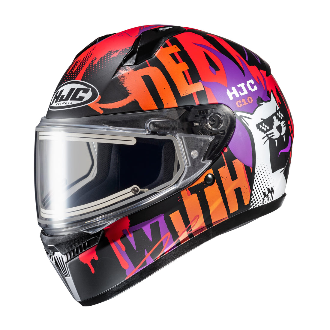 HJC C10 Fop Youth Snow Electric MC-7SF