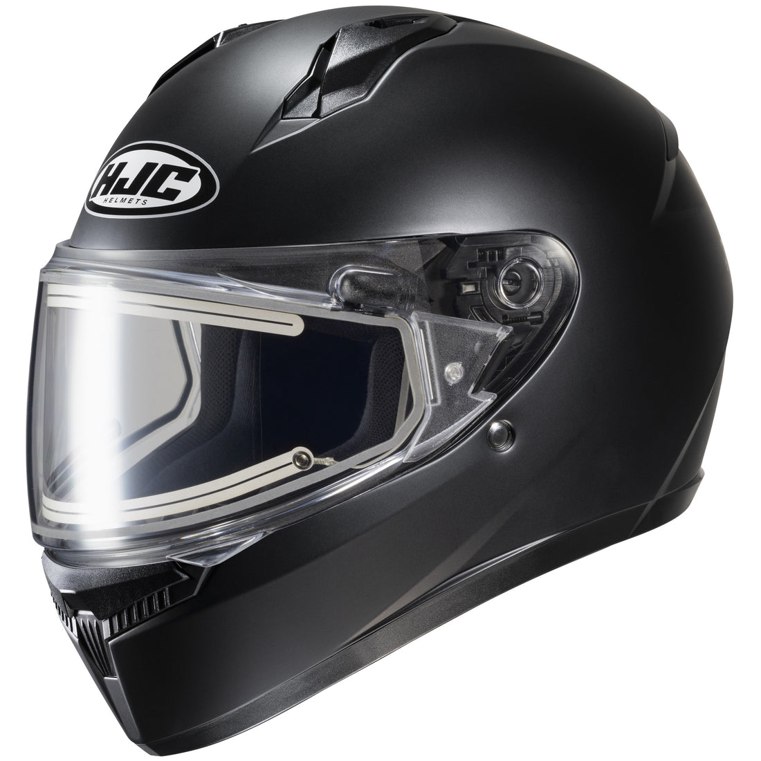 HJC C10 Snow Electric Semi-Flat Black