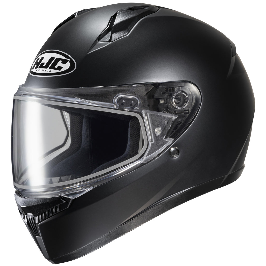 HJC C10 Snow Semi-Flat Black
