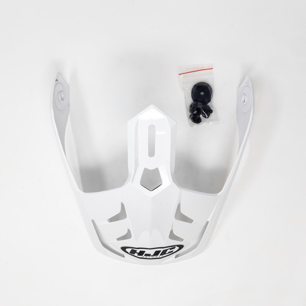 HJC DS-X1 Peak Visor White