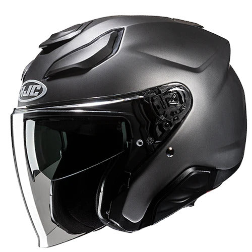 HJC F 31 Semi Flat Titanium