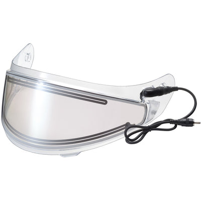 HJC HJ-27E Frameless Electric Snow Shield, Clear