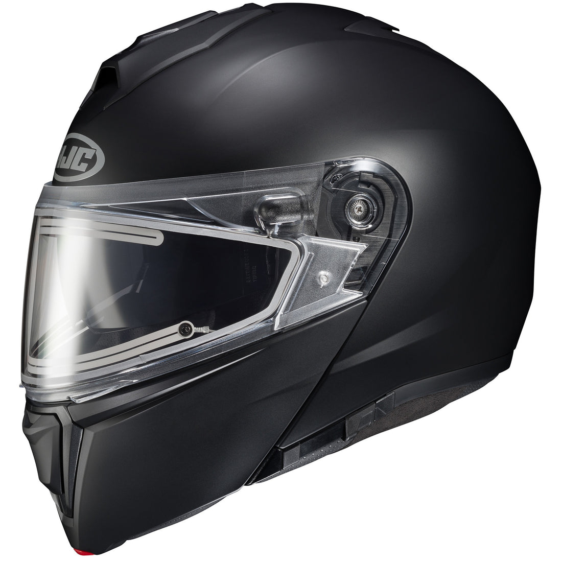 HJC i90 Snow Electric Matte Black