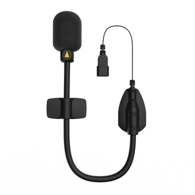 Hybrid Boom Mic For Open & Modular Helmets