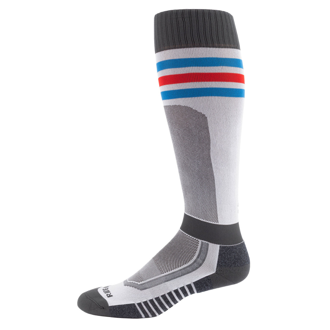 KLIM Aggressor Vented Sock Gameday - Hi-Rise - Red - Blue