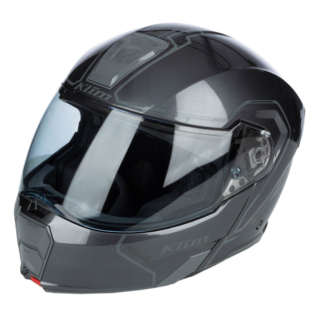 KLIM GT1 Expedition Helmet ECE/DOT Gloss Metallic Asphalt