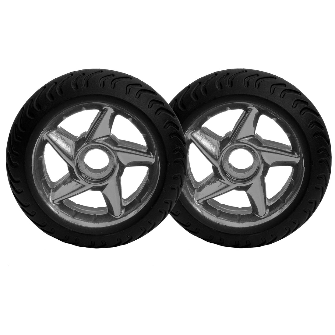 Ogio Rig 9800 Pro Replacement Wheels Black/Silver