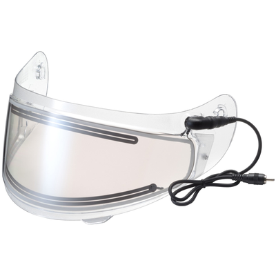 HJC HJ-09P Frameless Electric Snow Shield, Clear
