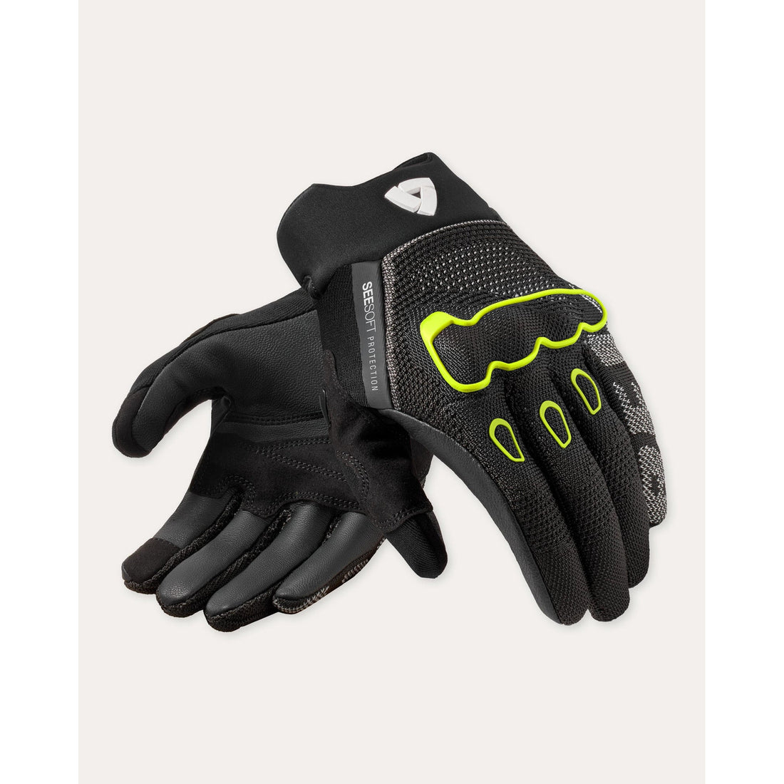 REV'IT! Gloves Hyperspeed 3 Black-Neon Yellow
