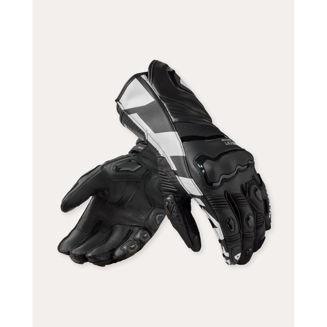 REV'IT! Gloves Jerez 4 Black-White