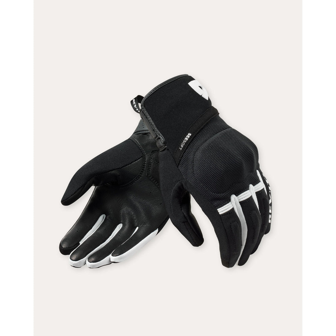 REV'IT! Gloves Mosca 2 Black-White