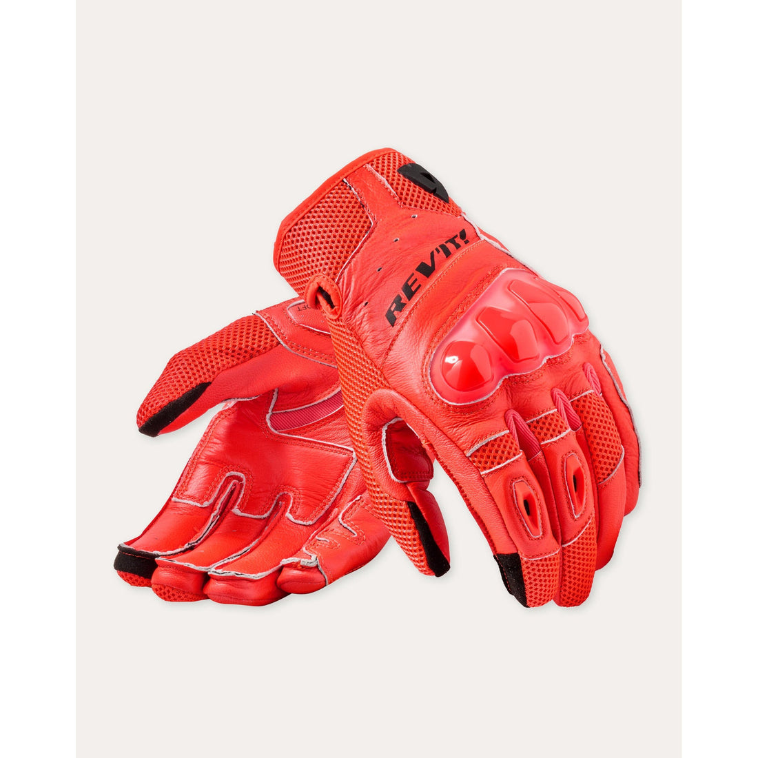 REV'IT! Gloves Ritmo Neon Red-Black