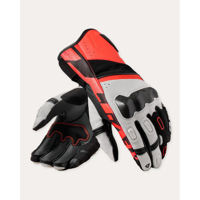 REV'IT! Gloves RSR 5 White-Neon Red