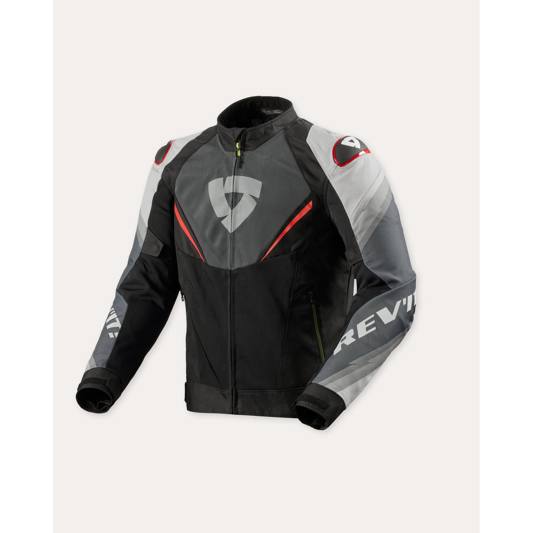 REV'IT! Jacket Quantum 3 Air Grey-Red
