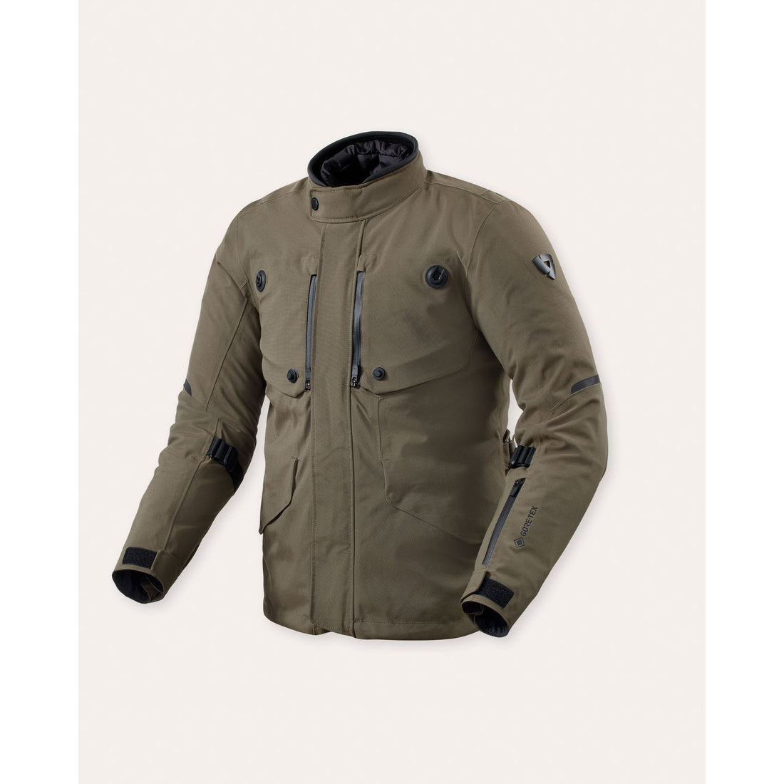 REV'IT! Jacket Trench 2 GTX Black Olive
