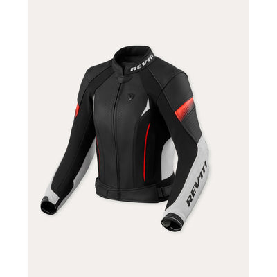 REV'IT! Jacket Xena 4 Ladies White-Neon Red
