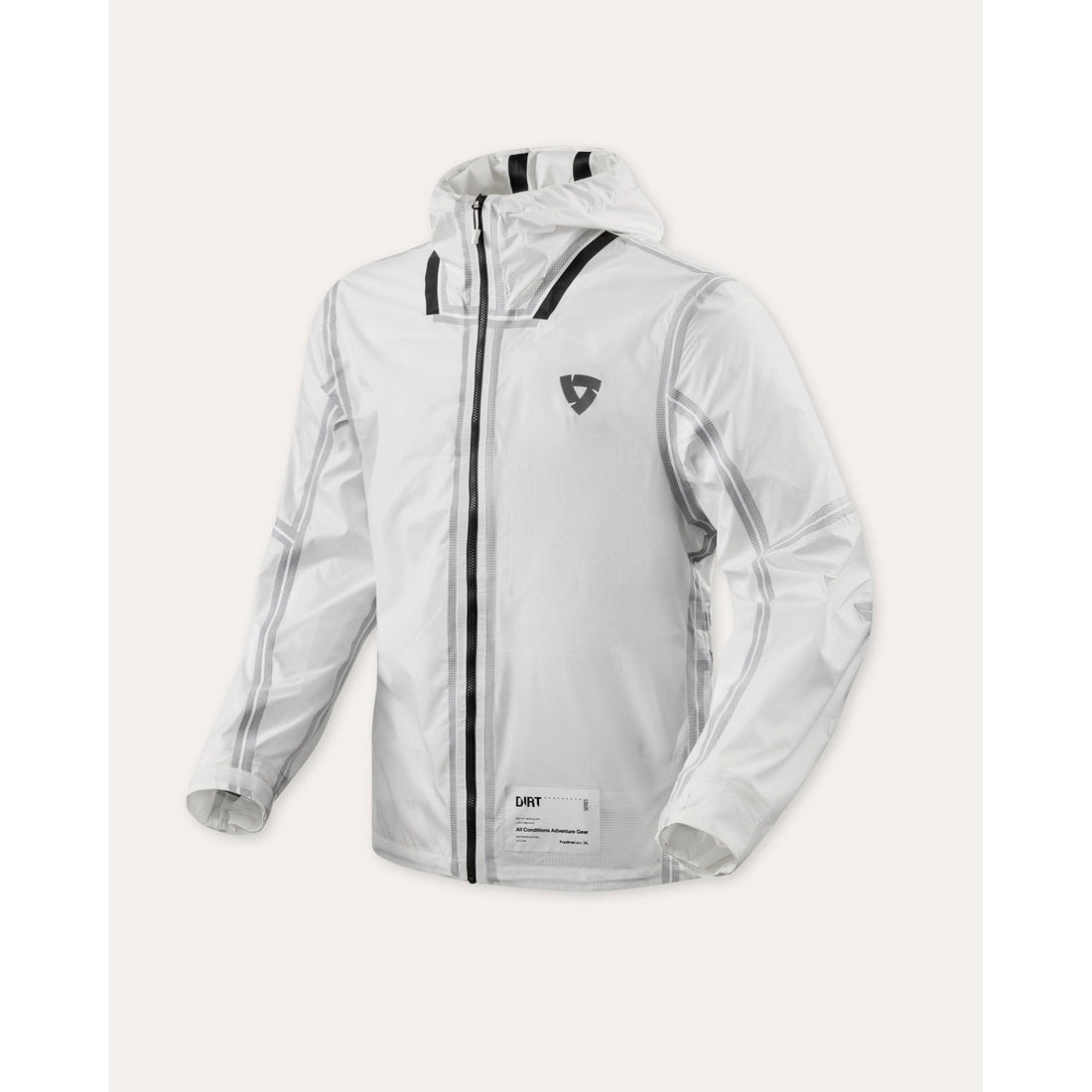 REV'IT! Rain Jacket Barrier 2 H2O White