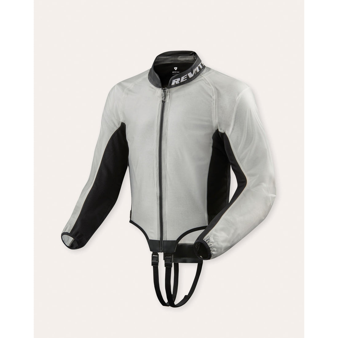 REV'IT! Rain Jacket Trackmaster H2O Transparent-Black