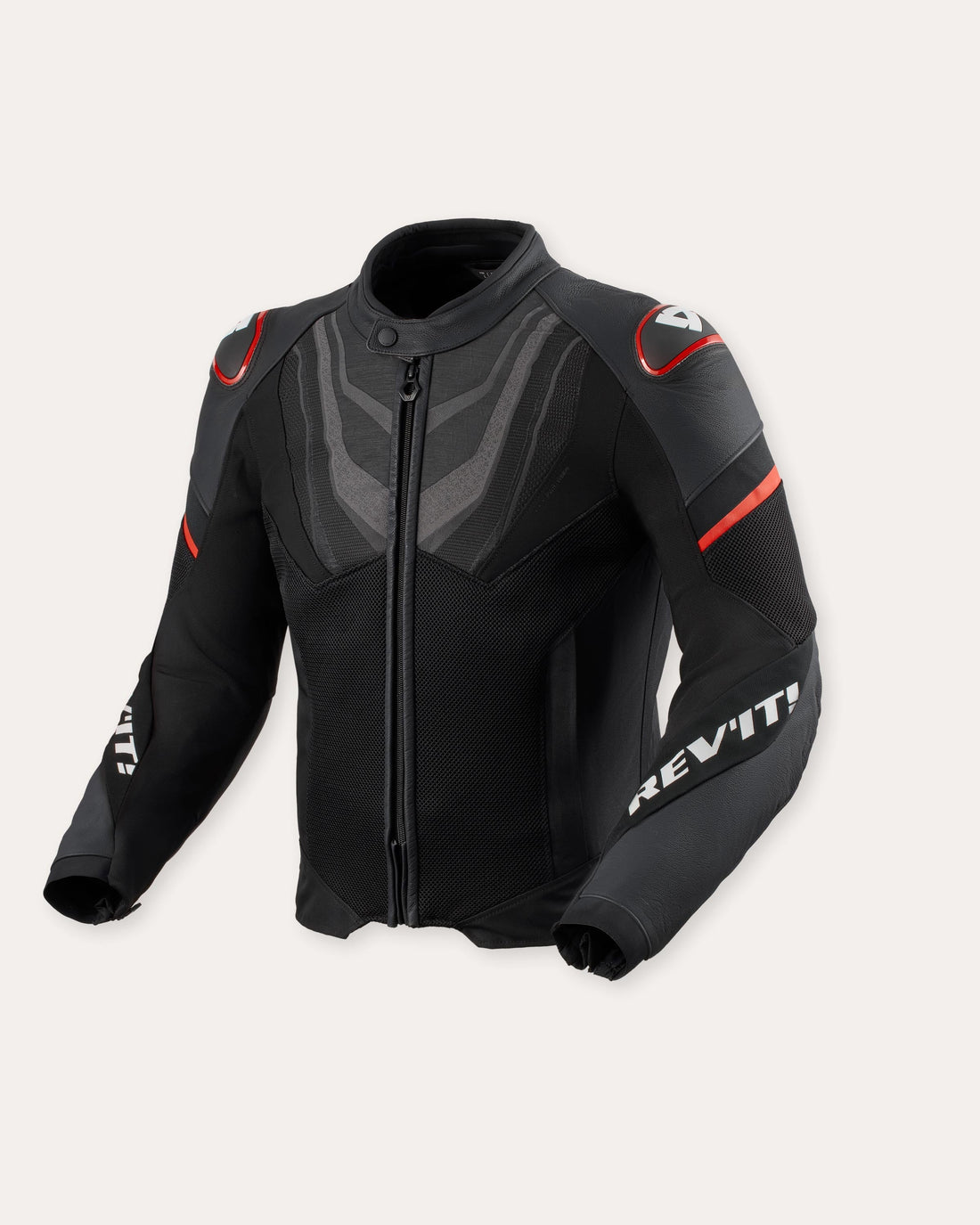 REV'IT! Mantis 3 H2O Jacket — Black-Red