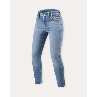 REV'IT! Shelby 3 Skinny Ladies Jeans, Light Blue Vintage