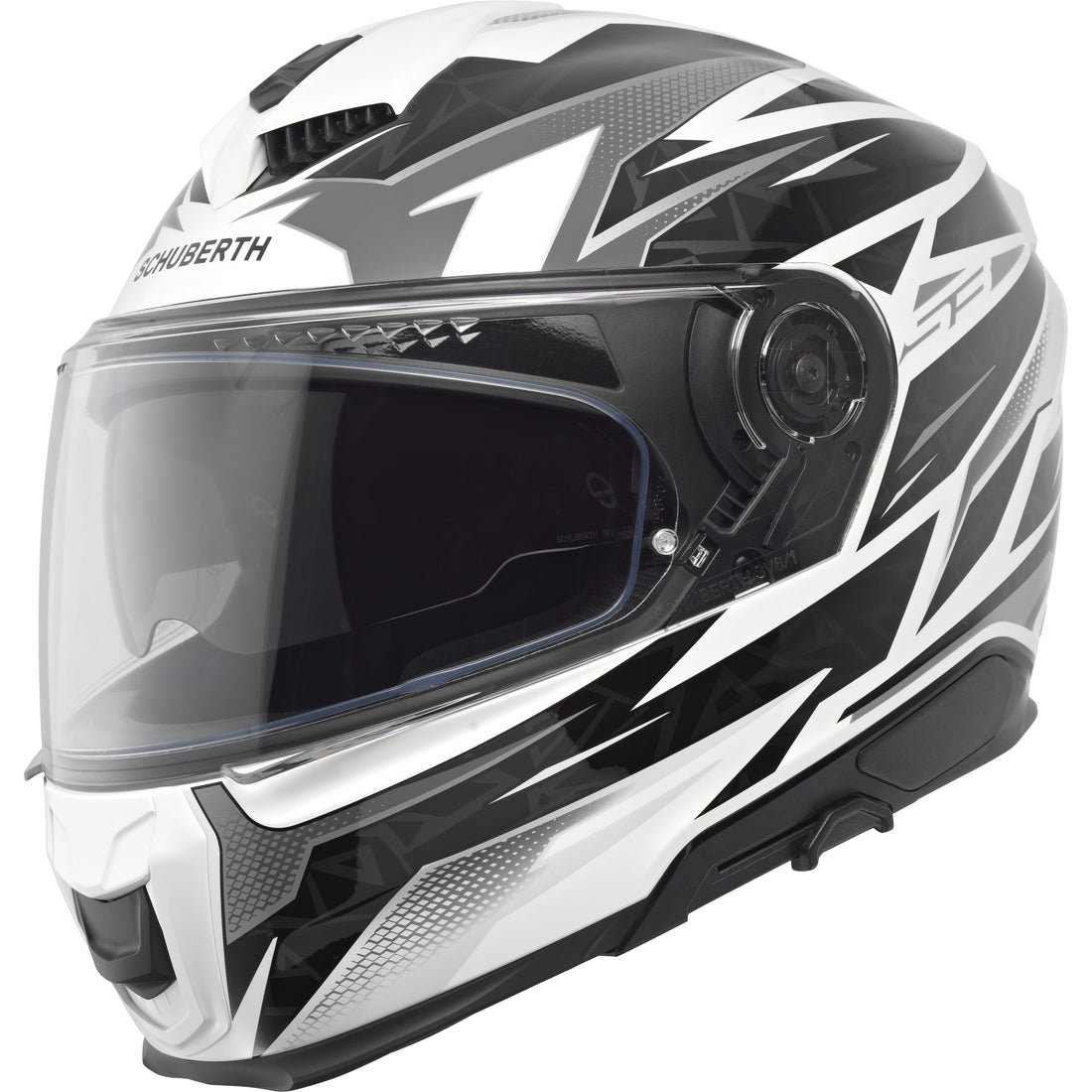Schuberth S3 Thunder Full Face Motorcycle Helmet Thunder White