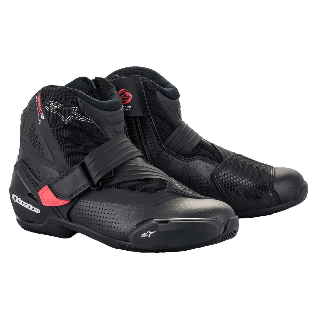 Alpinestars Stella SMX-1 R V2 Vented Shoe Black/Diva Pink