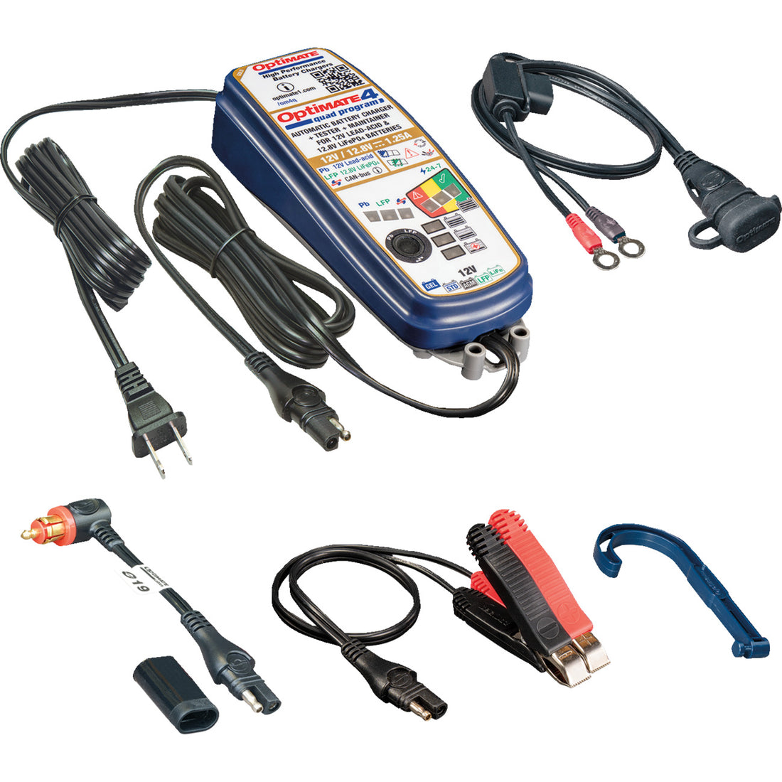 Tecmate OptiMate 4 Quad Program Premium Edition Premium Edition